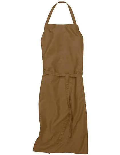 Bib Apron Verona 110 x 75 cm - Caramel