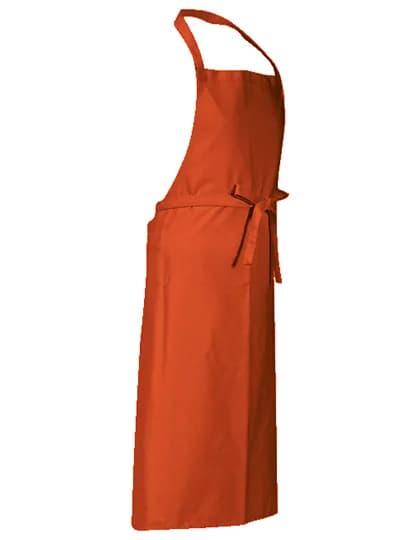 Bib Apron Verona 110 x 75 cm - Pumpkin