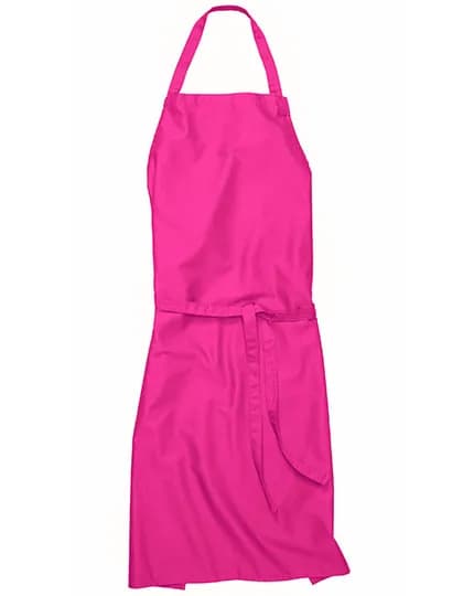 Bib Apron Verona 90 - Magenta