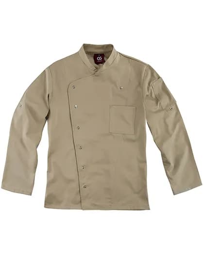 Men´s Chef Jacket Turin Classic - Khaki