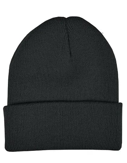 Knitted Children Hat - Black