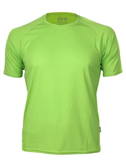 Rainbow Tech Tee - Apple Green