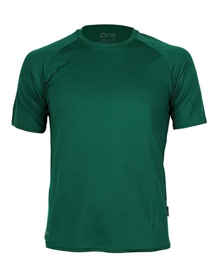 Rainbow Tech Tee - Bottle Green