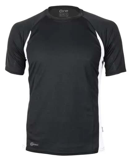 Racer Tech Tee - Black/White