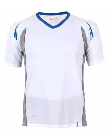 Club Tech Tee - White/Royal Blue