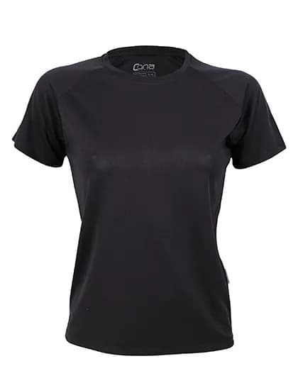 Ladies´ Rainbow Tech Tee - Anthracite