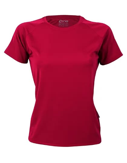 Ladies´ Rainbow Tech Tee - Bordeaux Red