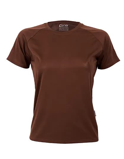 Ladies´ Rainbow Tech Tee - Choco