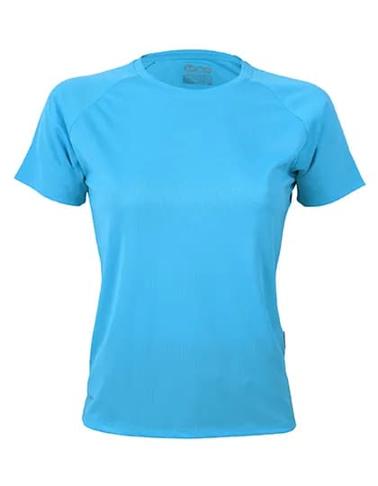 Ladies´ Rainbow Tech Tee - Clear Blue