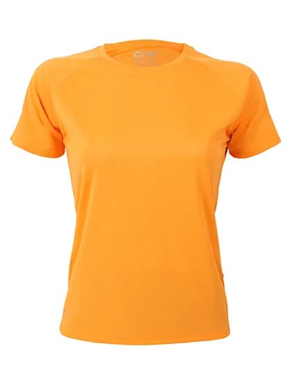 Ladies´ Rainbow Tech Tee - Gold Yellow