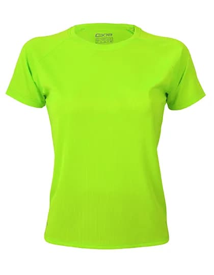 Ladies´ Rainbow Tech Tee - Lime