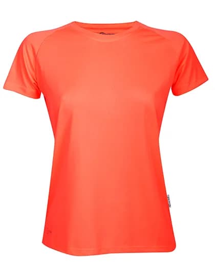 Ladies´ Rainbow Tech Tee - Neon Peach