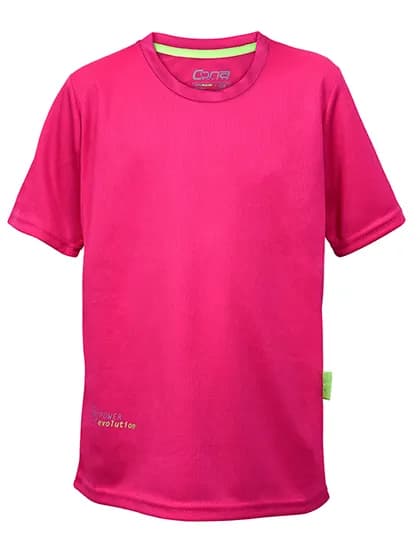 Kids Evolution Tech Tee - Magenta
