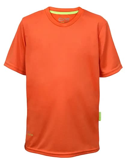 Kids Evolution Tech Tee - Orange