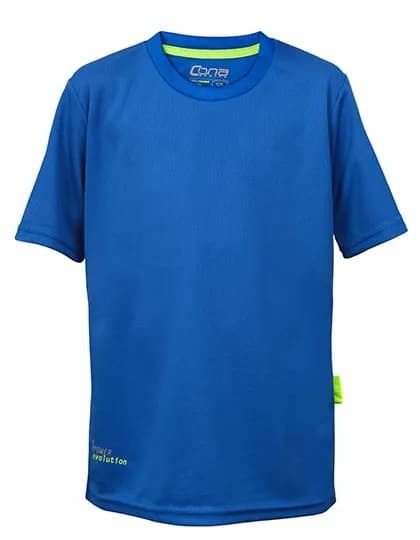 Kids Evolution Tech Tee - Royal Blue