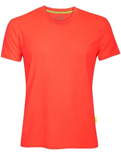 Evolution Tech Tee - Neon Coral