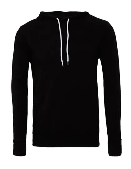 Unisex Sponge Fleece Pullover Hoodie - Black