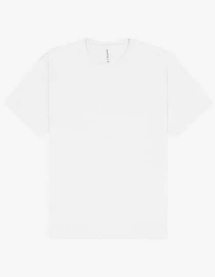 Unisex Heavyweight Short Sleeve Tee - White