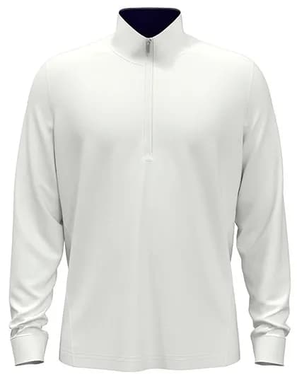 Men´s 1/4 Zip Pullover - Bright White
