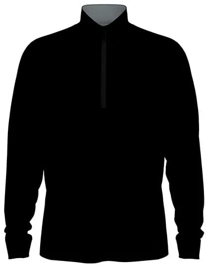Men´s 1/4 Zip Pullover - Caviar