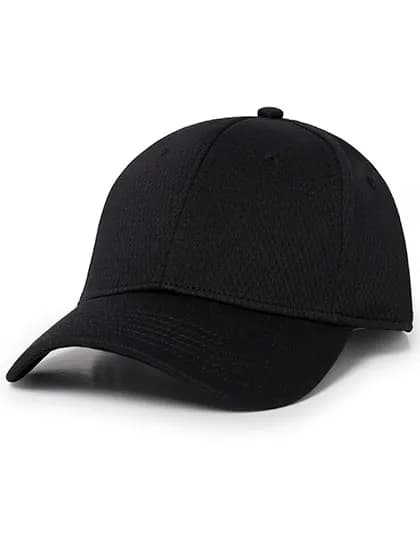 Ladies Fronted Crested Cap - Black
