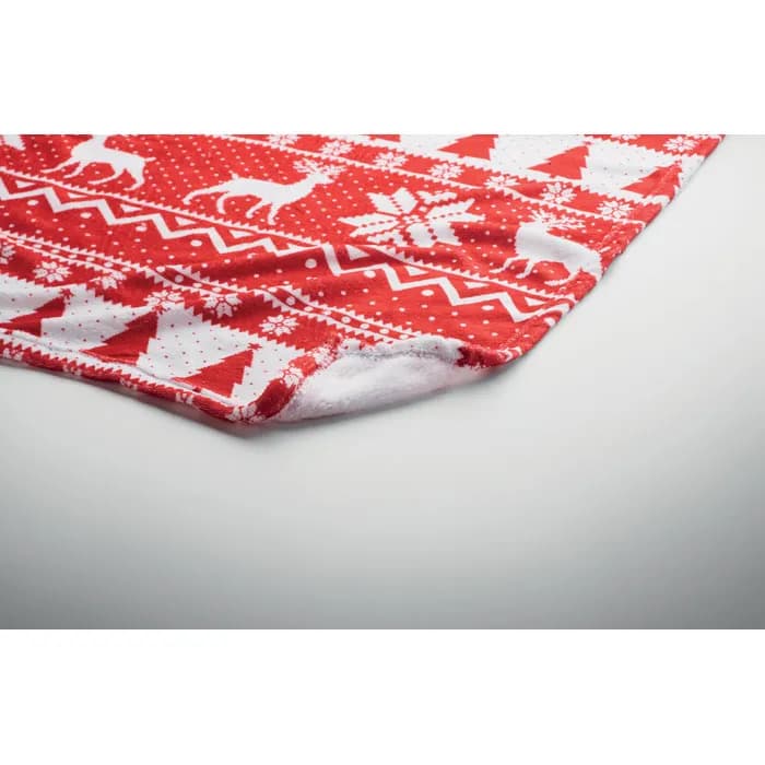RPET-Fleece-Decke 190 g/m² - TOSTI - Rot