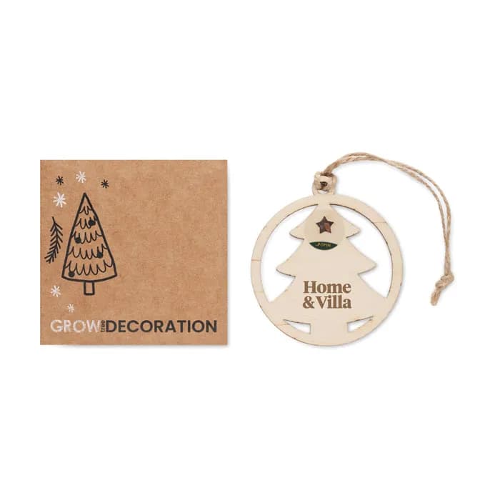 Weihnachtsschmuck Tanne - ARSEED - Holz