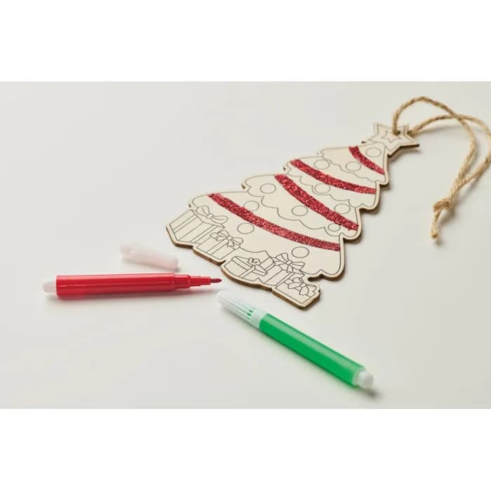 Weihnachtsschmuck Tanne - COLORTREE - Holz