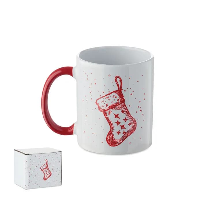 Keramikbecher 300ml - FESTIMUG - Rot