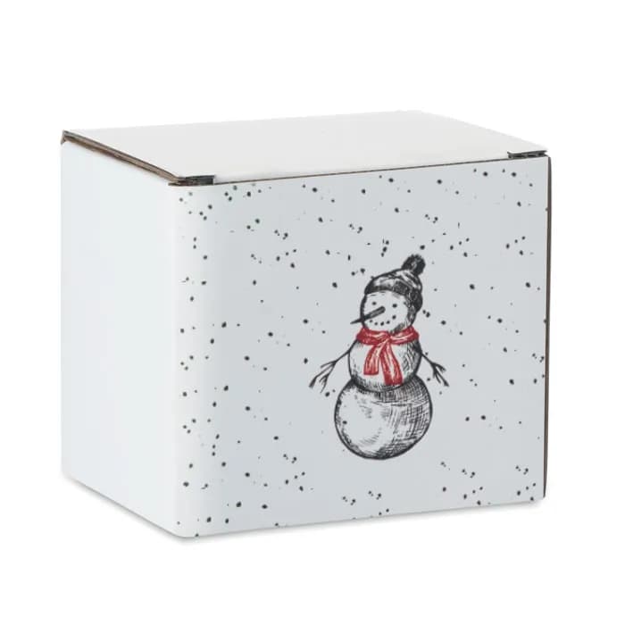 Keramikbecher 300ml - FESTIMUG - Schwarz/Rot