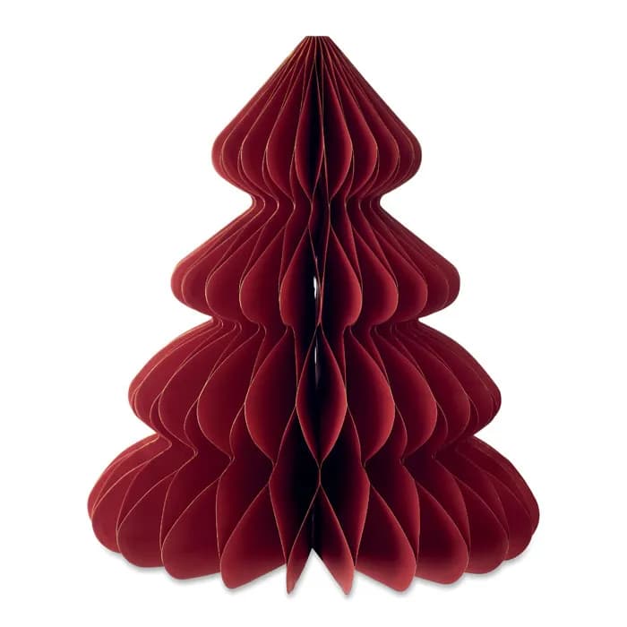 Weihnachtsbaum Papier - HARMOBIG - Rot