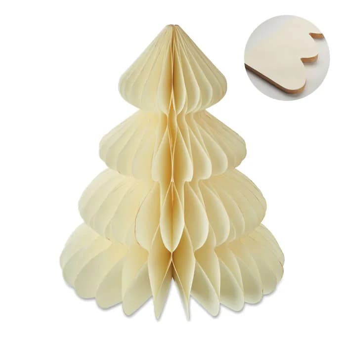 Weihnachtsbaum Papier - HARMOBIG - Beige