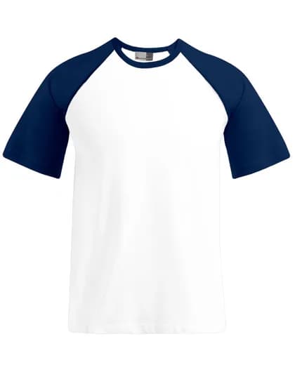 Men´s Raglan T - White/Navy