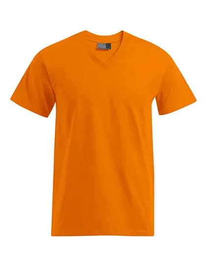 Premium V-Neck-T - Orange