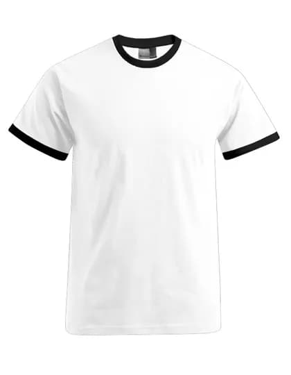 Men´s Contrast-T - White/Black