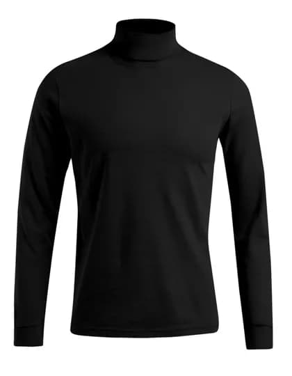 Men´s Turtleneck-T Long Sleeve - Black