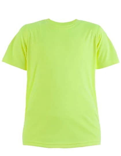 Junior Performance-T - Safety Yellow