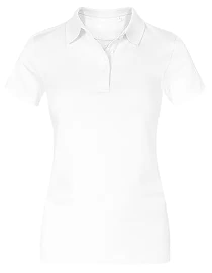 Women´s Jersey Polo - White