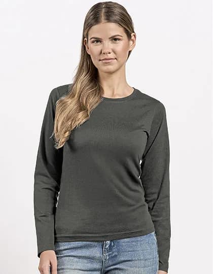 Women´s Premium-T Longsleeve - Charcoal (Solid)