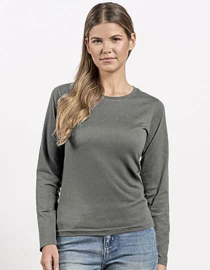 Women´s Premium-T Longsleeve - Steel Gray