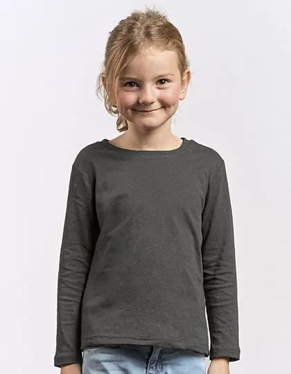 Kid´s Premium-T Longsleeve - Charcoal (Solid)