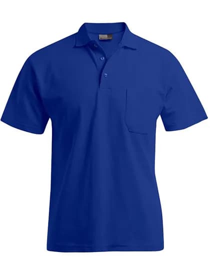 Men´s Heavy Polo Pocket - Royal
