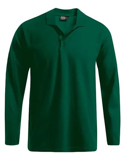 Men´s Heavy Polo Long Sleeve - Forest