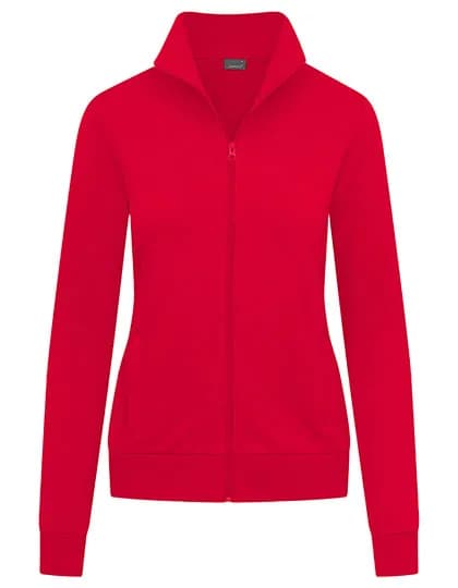 Women´s Jacket Stand-Up Collar - Fire Red
