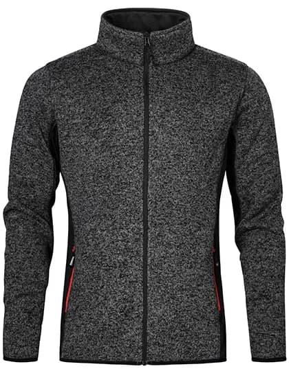 Men´s Knit Jacket Workwear - Heather Graphite