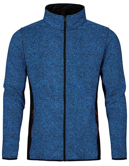 Men´s Knit Jacket Workwear - Heather Royal