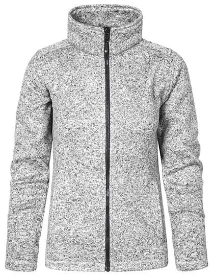 Women´s Knit Fleece Jacket C+ - Heather Grey