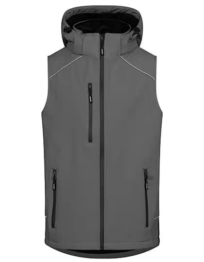 Men´s Softshell Vest - Steel Gray