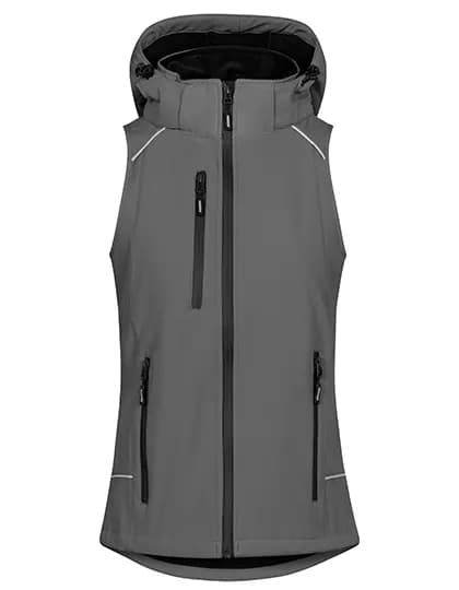 Women´s Softshell Vest - Steel Gray