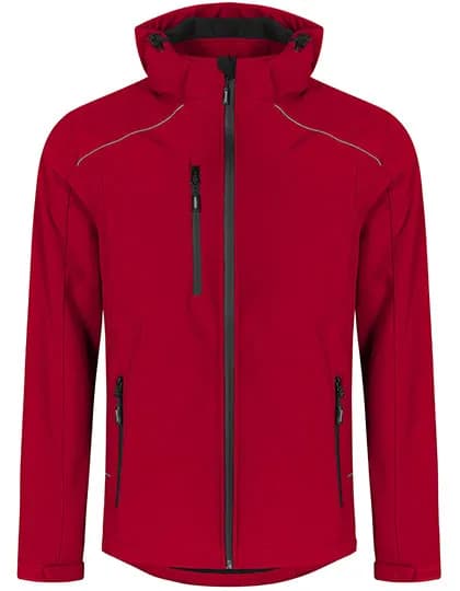 Men´s Softshell Jacket - Fire Red